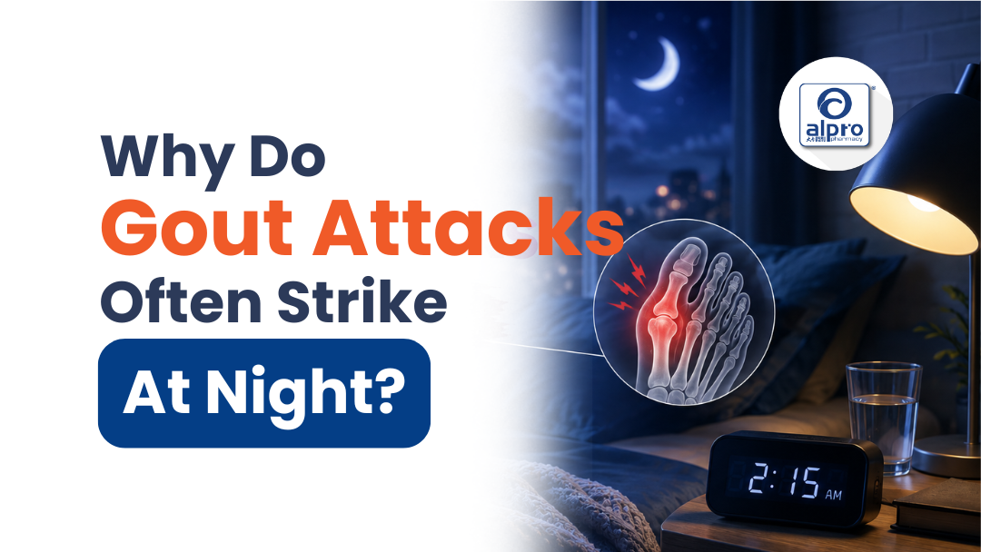 Why Do Gout Attacks Often Strike At Night? Alpro Alliance Sdn. Bhd.