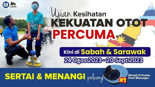 Featured image for Ujian Kekuatan Otot PERCUMA《Sabah & Sarawak》