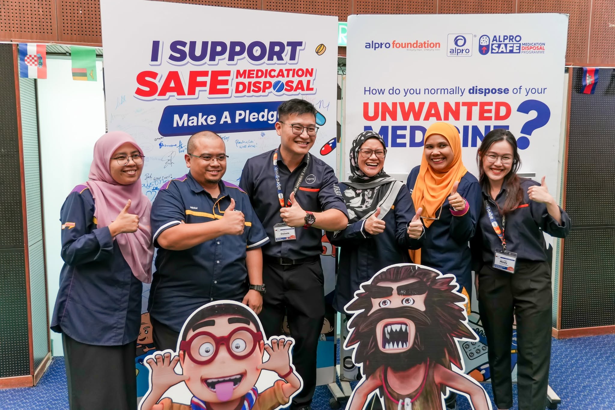 Alpro x Oko Lele Safe Medication Disposal animation series Alpro Alliance Sdn. Bhd.
