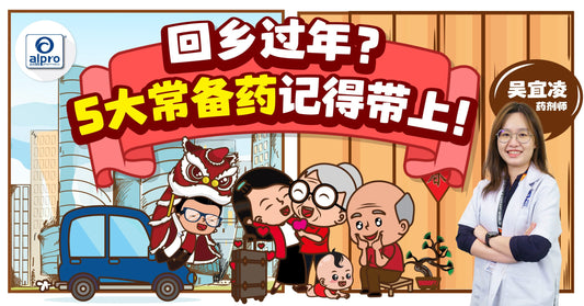 Featured image for 欢庆新年：5大“常备药”记得备上