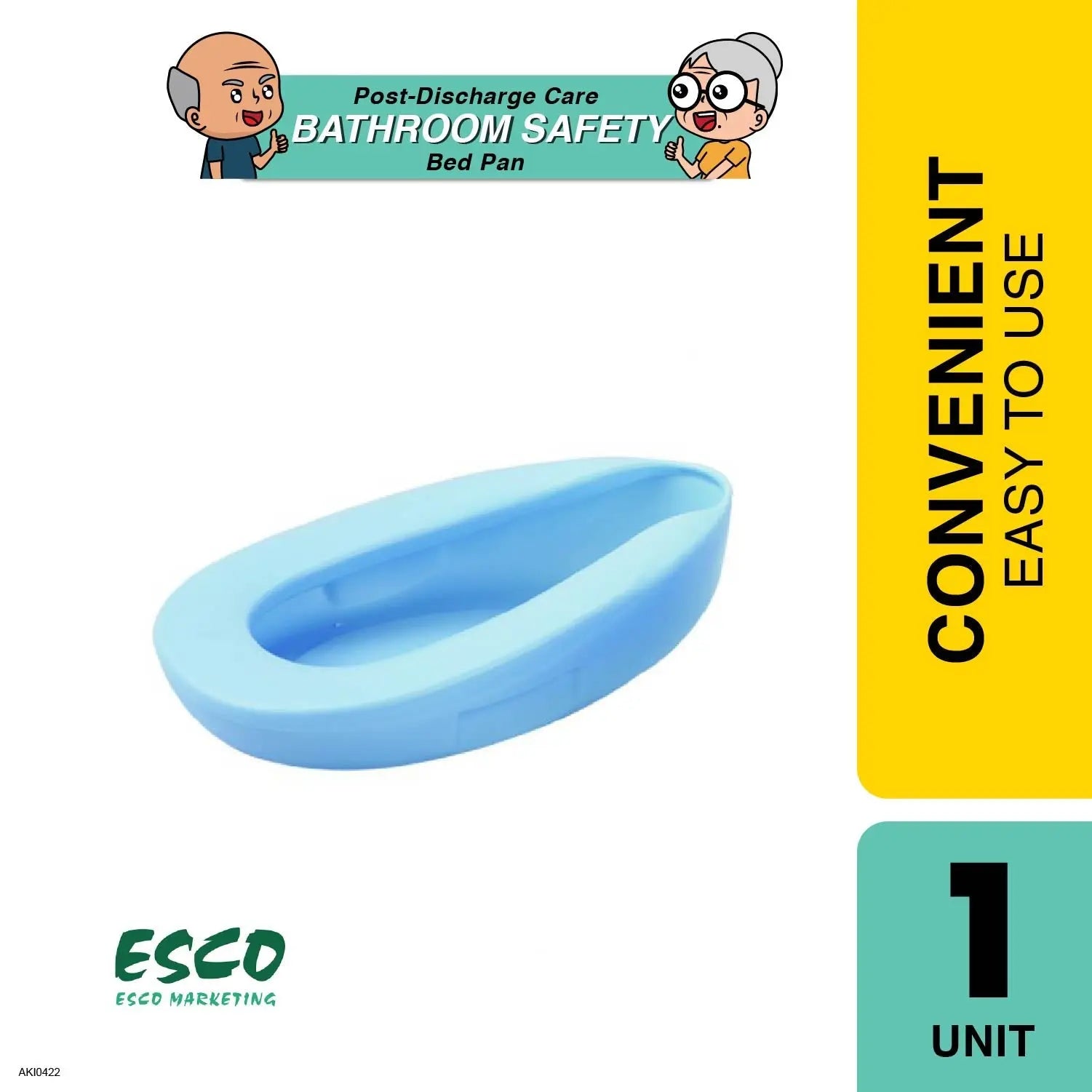 esco-bedpan-without-cover-1129-sd-easy-to-use