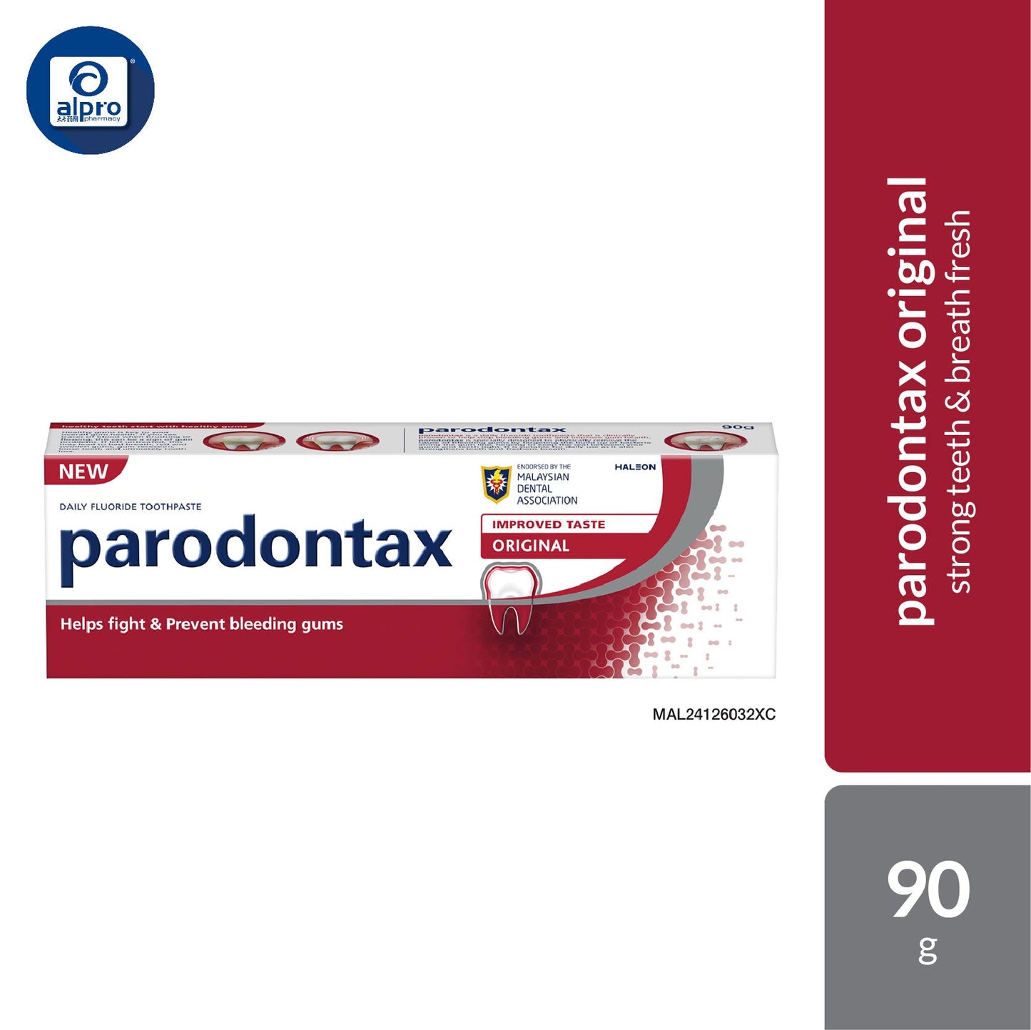 Parodontax Daily Fluoride Toothpaste (Original) 90g Parodontax