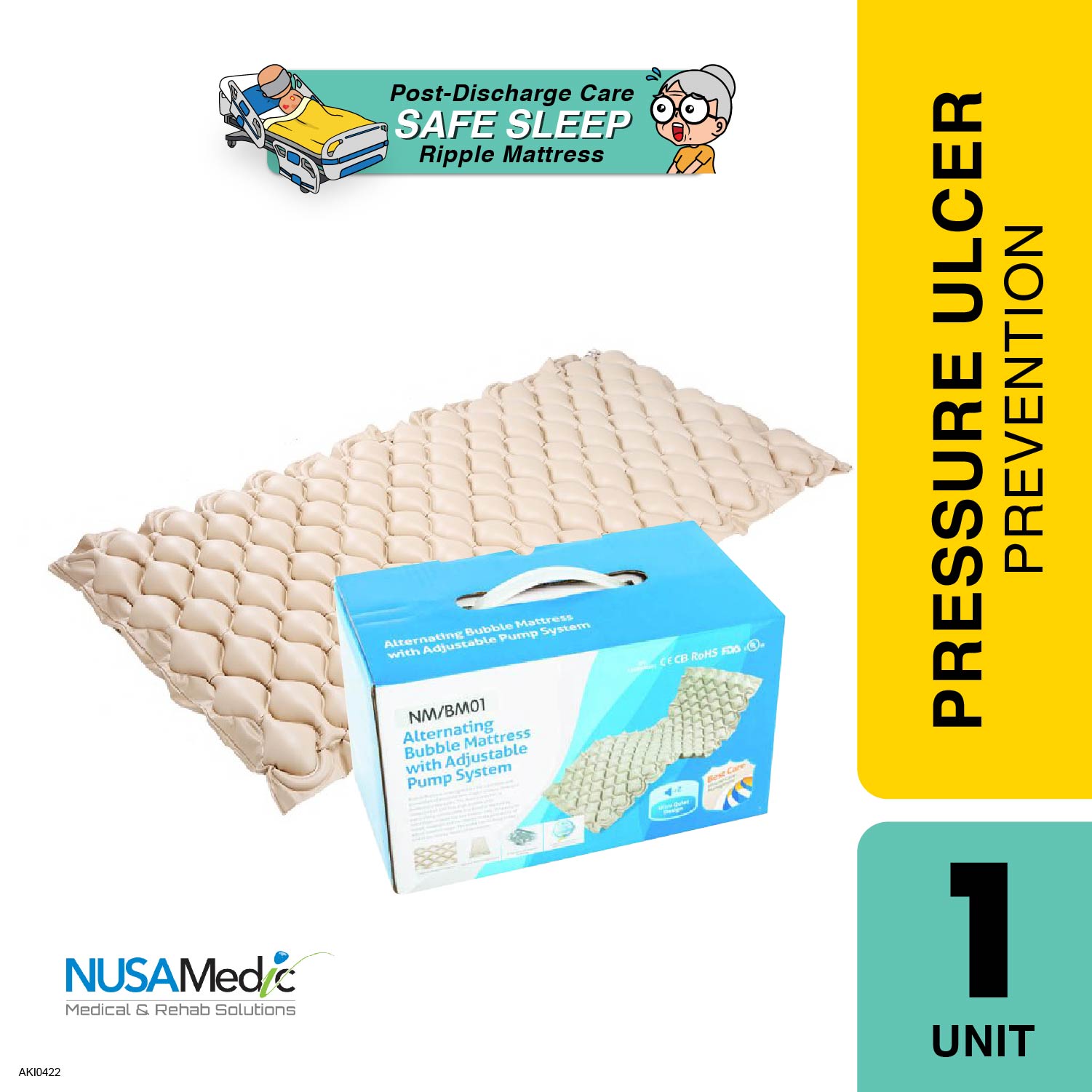 nusa-medic-bubble-mattress