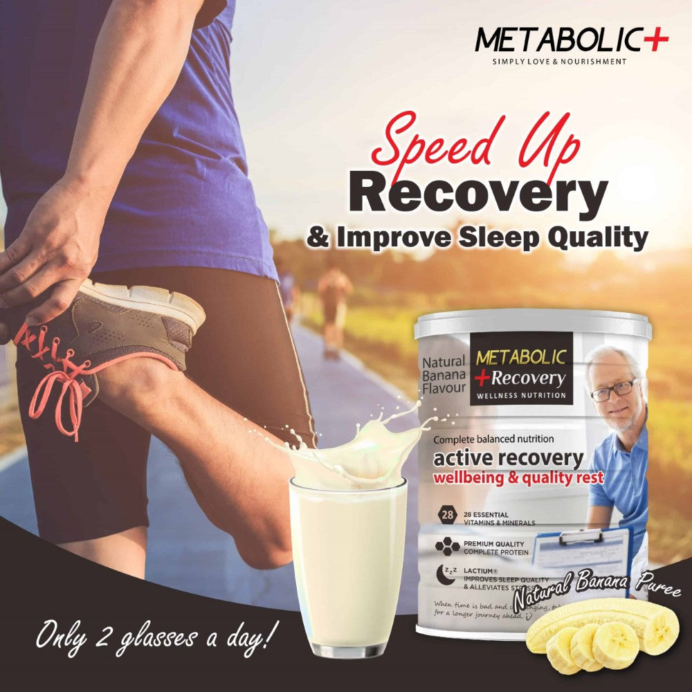 Metabolic+ Recovery 850g | Wellbeing & Quality Rest Metabolic+