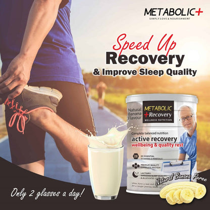 Metabolic+ Recovery 850g | Wellbeing & Quality Rest Metabolic+