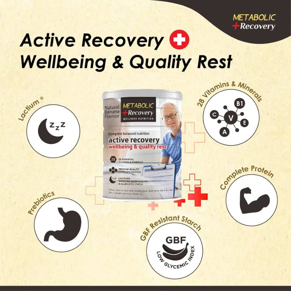 Metabolic+ Recovery 850g | Wellbeing & Quality Rest Metabolic+
