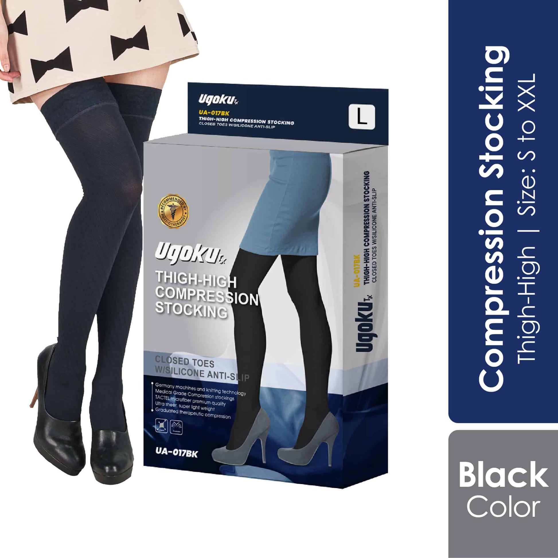 ugoku-compression-stockings-thigh-high product image 1