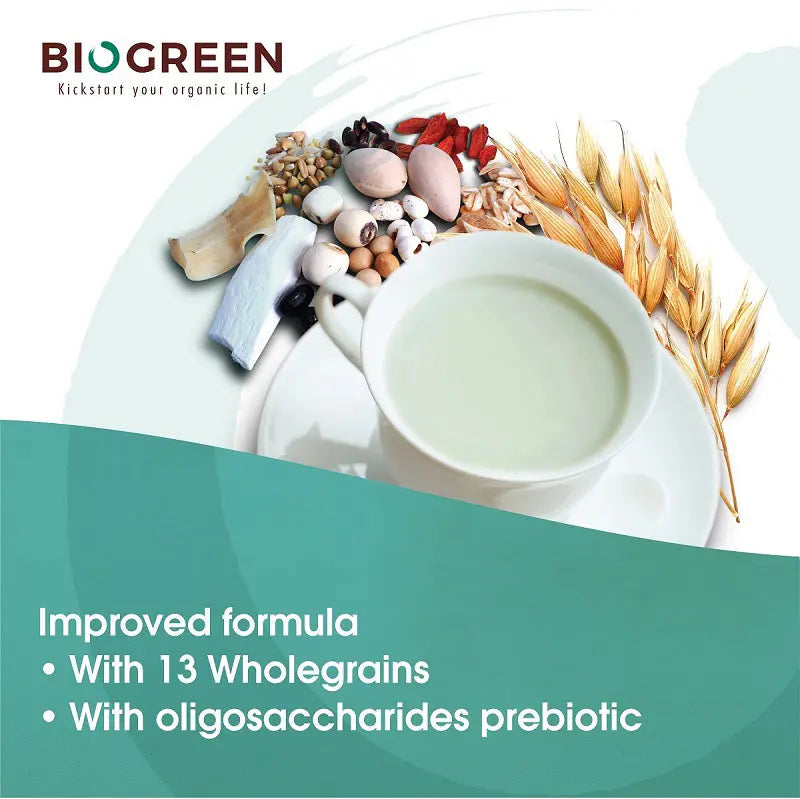 Biogreen 5 Grain Plus Oatmilk 850g Biogreen