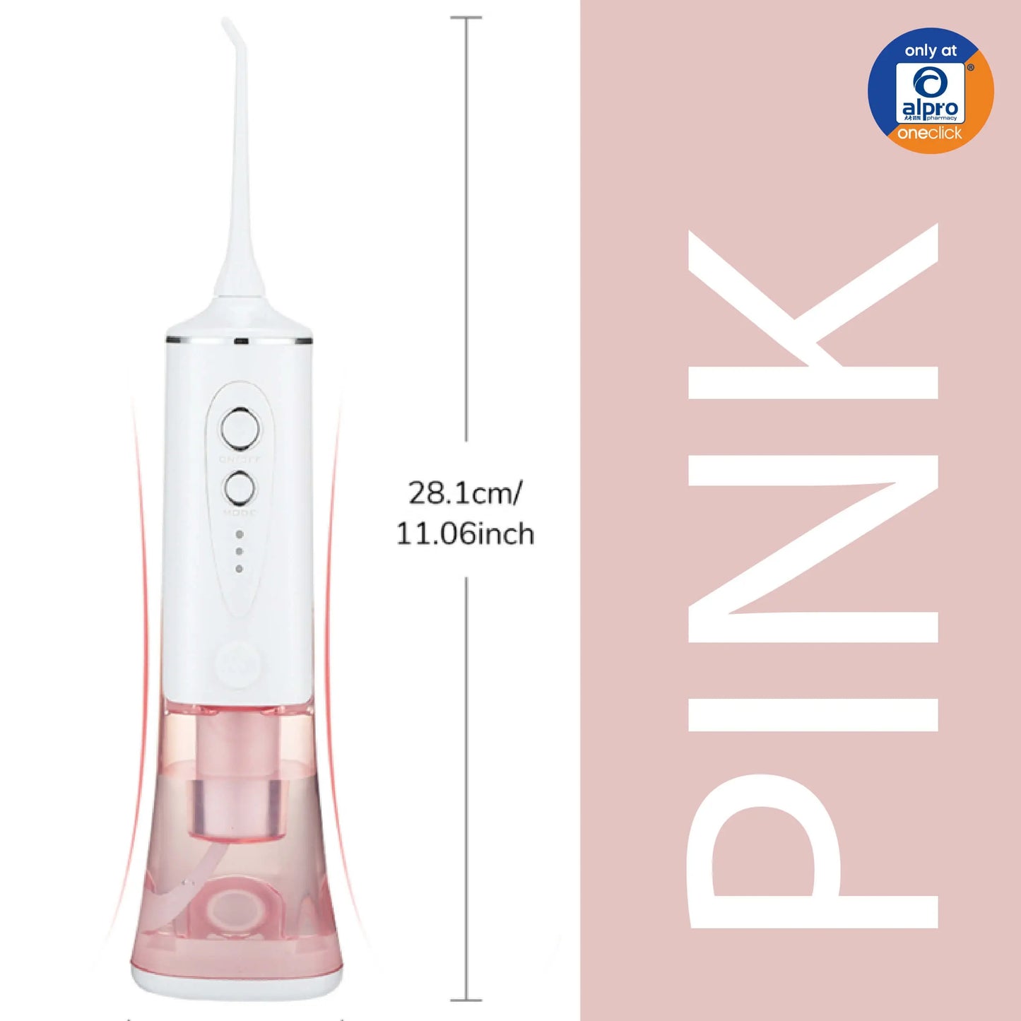 group-buy-pre-order-electric-oral-irrigator-water-flosser-200ml-delivery-start-on-4-10-2021-pink