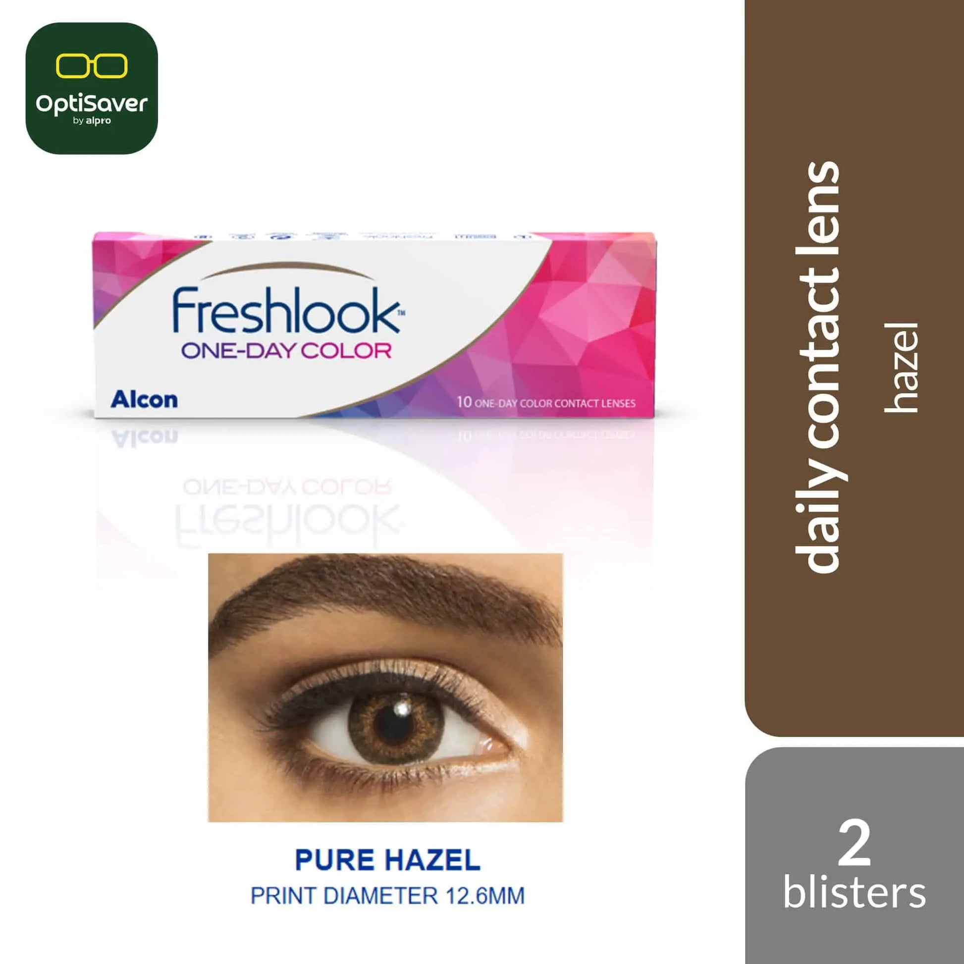 alcon-freshlook-1-day-10s-colour-daily-contact-lenses-hazel product image 1