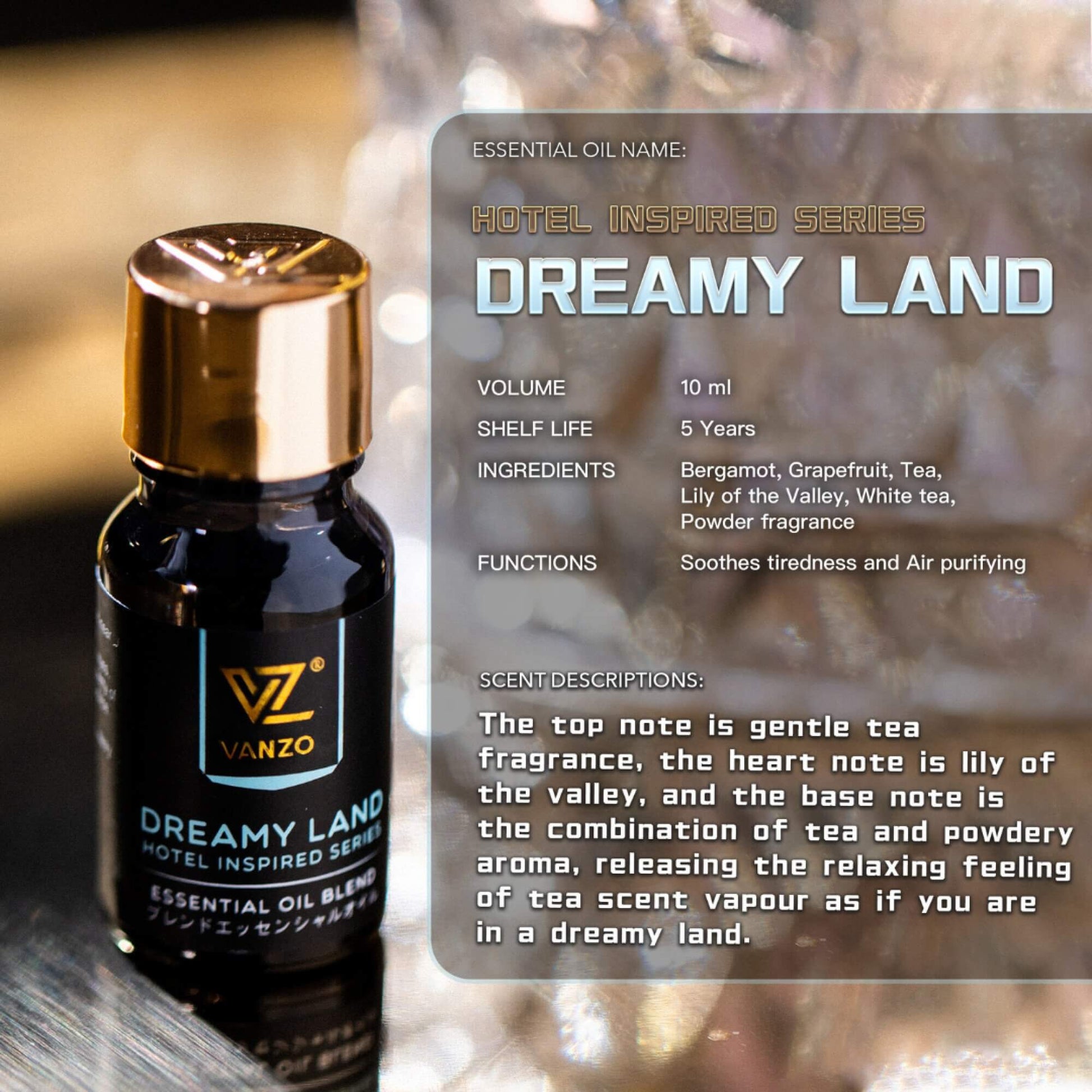 vanzo-essential-oil-10ml-use-with-vanzo-negative-ion-air-diffuser product image 1