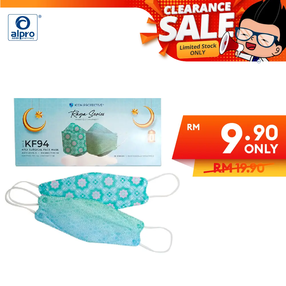 icon-protective-kf94-4-ply-surgical-face-mask-raya-arabesque-with-ear-loop-raya-series-10s-for-adults