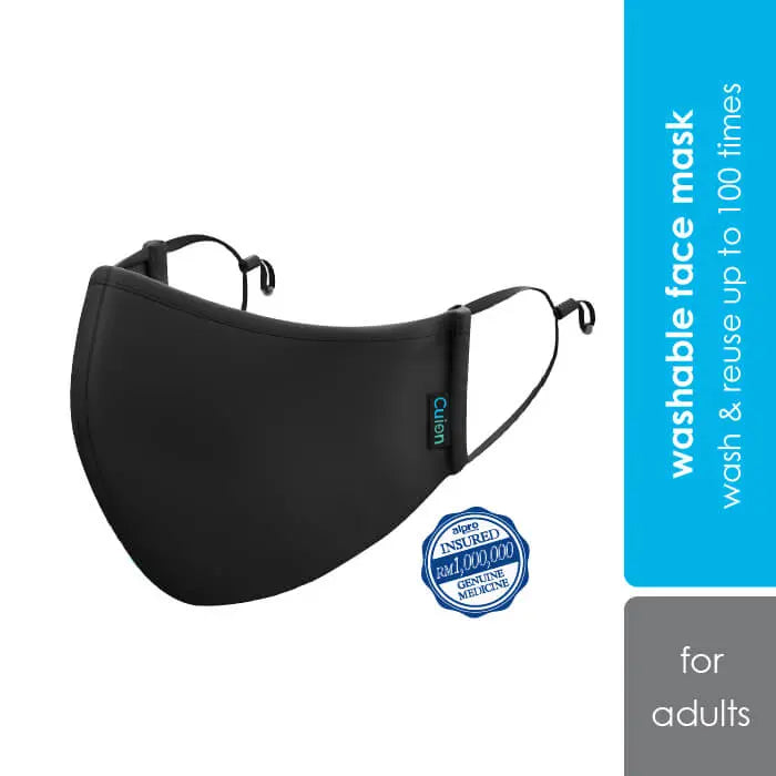 cuion-reusable-antiviral-and-anti-bacteria-face-mask-with-ear-loop-1s-for-adults-kids product image 1