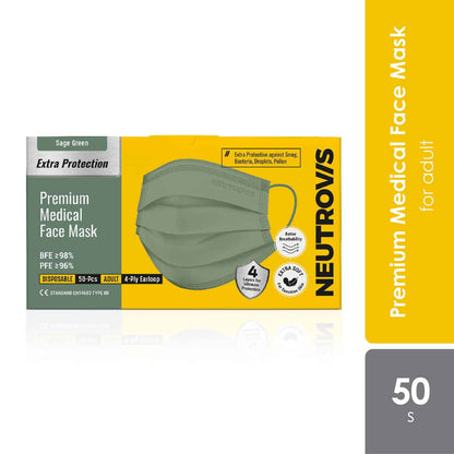 neutrovis-sage-green-premium-medical-4ply-face-mask-50s