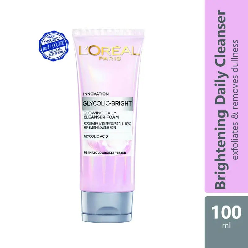 loreal-paris-glycolic-glowing-daily-cleanser-foam-100ml-exfoliates-removes-dullness