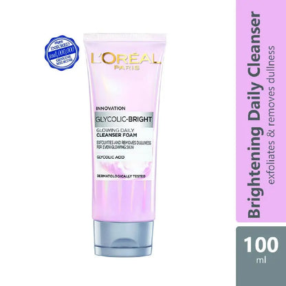 loreal-paris-glycolic-glowing-daily-cleanser-foam-100ml-exfoliates-removes-dullness