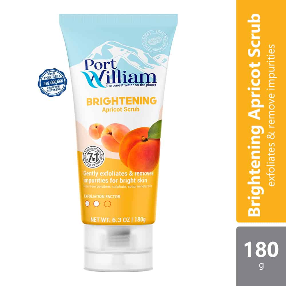 gso-port-william-blemish-bamboo-scrub-180g-blemish-bamboo-brightening-apricot-clear-blackhead-unclog-pore product image 1