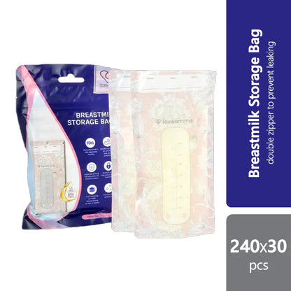 loveamme-breastmilk-storage-bags-8oz-240ml-5s-30s product image 1