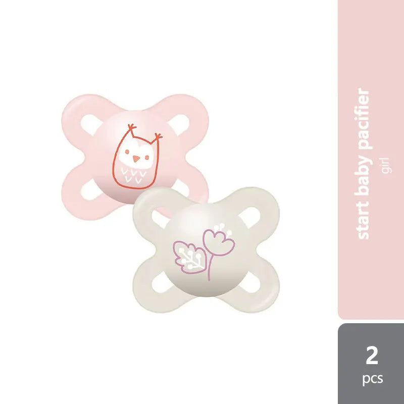 mam-start-baby-pacifier-0-2-months-twin-pack-multiple-designs product image 1