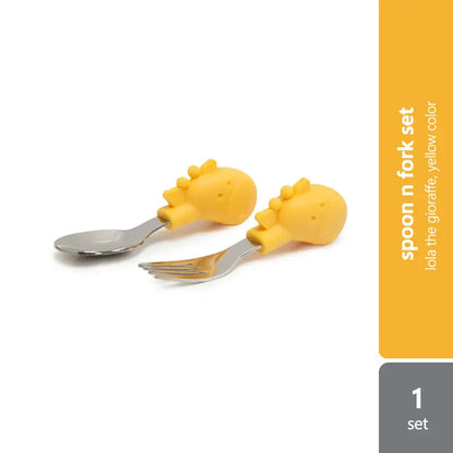 marcus-and-marcus-palm-grasp-spoon-n-fork-set-multiple-designs product image 1