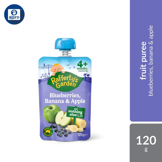 Rafferty's Garden Baby Food Fruit & Veggie Puree 120g (Variety Flavours) Rafferty's Garden