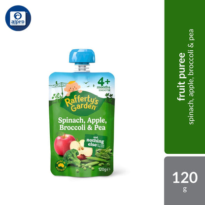 Rafferty's Garden Baby Food Fruit & Veggie Puree 120g (Variety Flavours) Rafferty's Garden