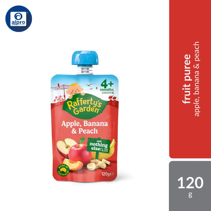 Rafferty's Garden Baby Food Fruit & Veggie Puree 120g (Variety Flavours) Rafferty's Garden