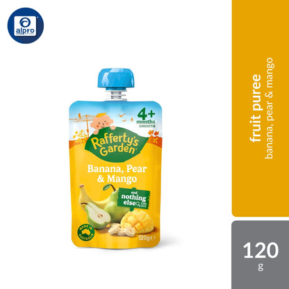 Rafferty's Garden Baby Food Fruit & Veggie Puree 120g (Variety Flavours) Rafferty's Garden