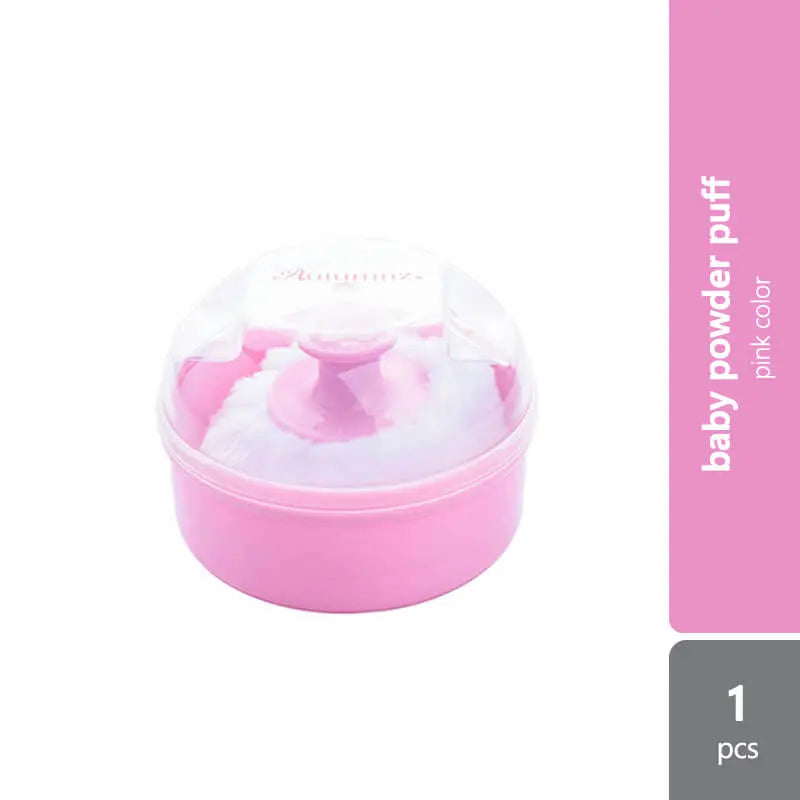 autumnz-baby-powder-puff-blue-pink product image 1