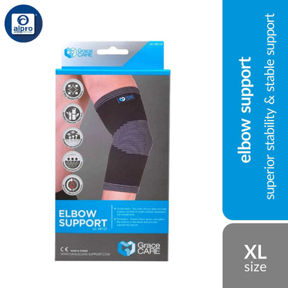 grace-care-elbow-support-eb120-black-size-s-m-l-xl-superior-stability-stable-support product image 1