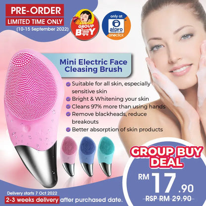 mini-electric-face-cleansing-brush-face-massager-and-cleansing product image 1