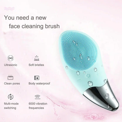 group-buy-delivery-starts-on-7-oct-2022-mini-electric-face-cleansing-brush-face-massager-and-cleansing-green