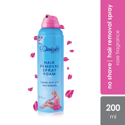 dimples-hair-removal-spray-foam-rose-jasmine-fragrance-200ml-no-shave-needed-rose