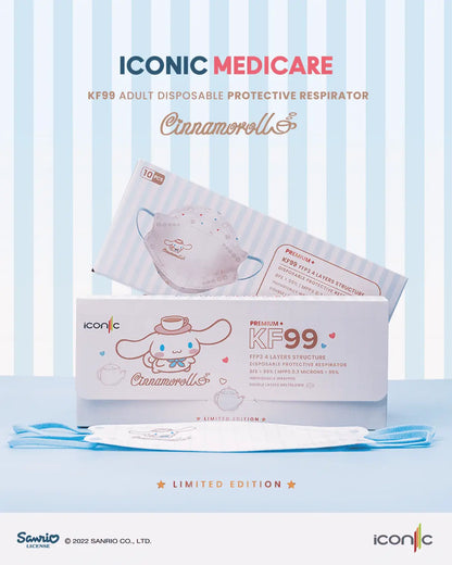 iconic-kf99-disposable-protective-respirator-adults-kids-mask product image 1