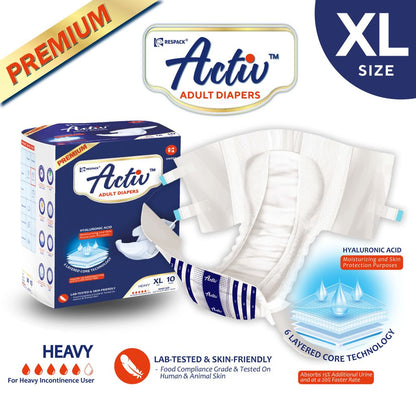 respack-activ-adult-diapers-premium-10s-size-m-l-xl product image 1