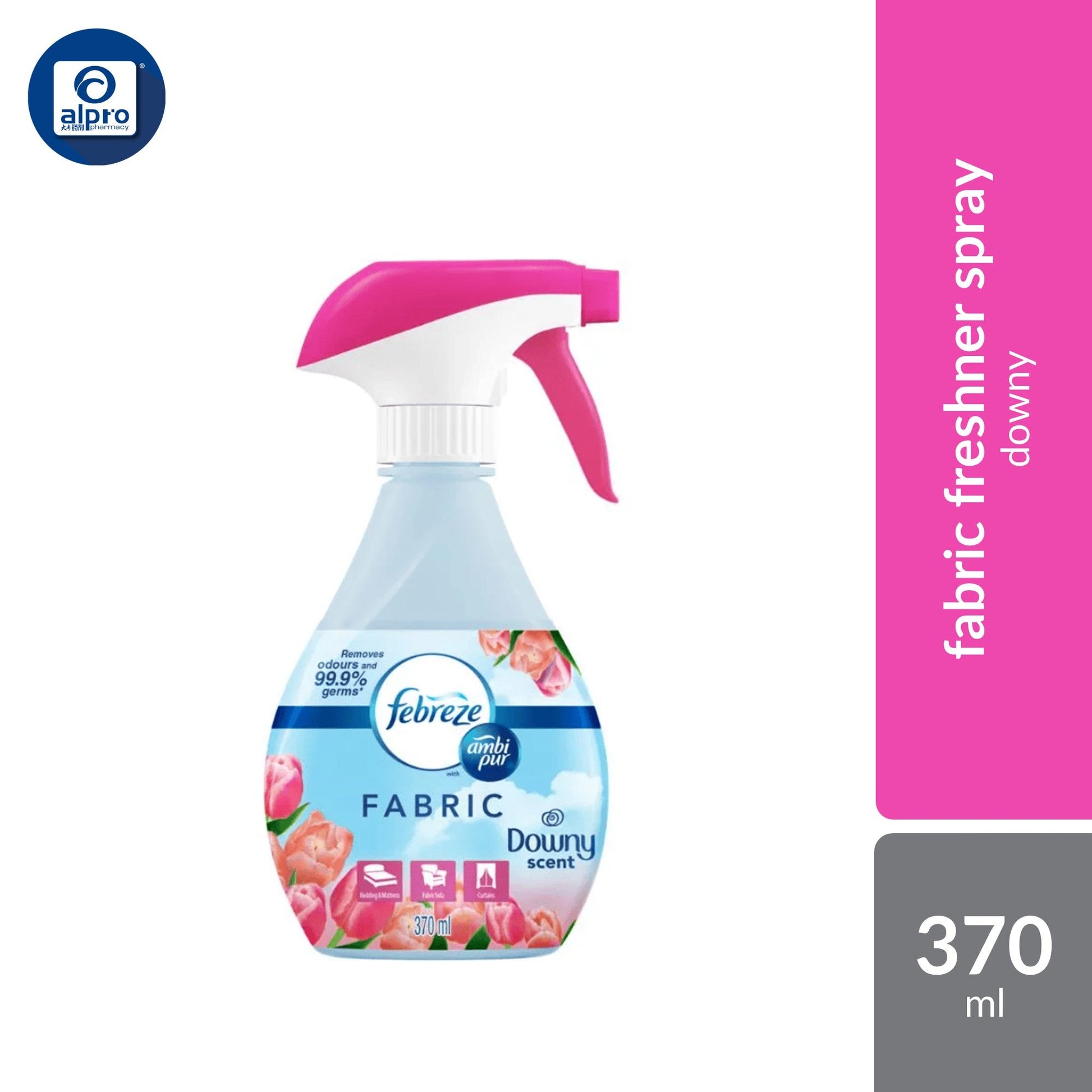Febreze Fabric Refresher with Ambi Pur Spray 370ml (Antibacterial / Attar / Downy / Extra Strength) Febreze