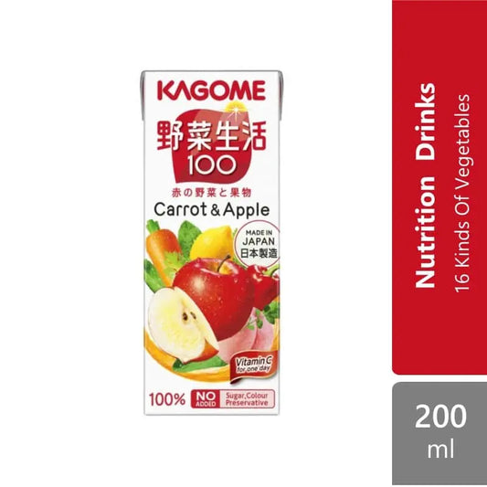 kagome-yasaiseikatsu-100-carrot-200ml-apple-orange-grape-mango-inchinchi-koreippon product image 1
