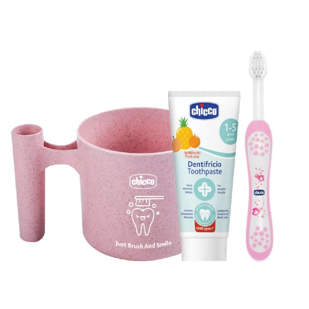 chicco-mix-fruit-toothpaste-oral-care-set-various-colour product image 1
