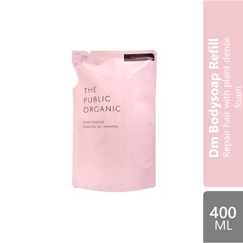 The Public Organic Super Positive  Refill 400ml ( Dr Shampoo \ Dr Treatment ) The Public Organic