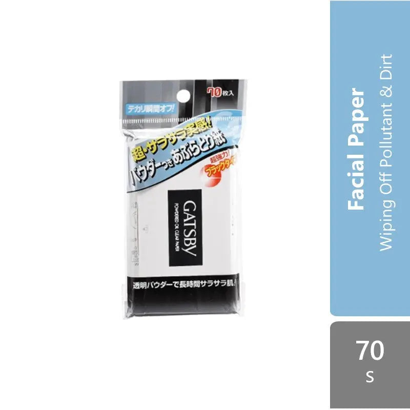 Gatsby Oil Clear Film 70p ( Film Lp  Clear Paper ） Alpro Pharmacy