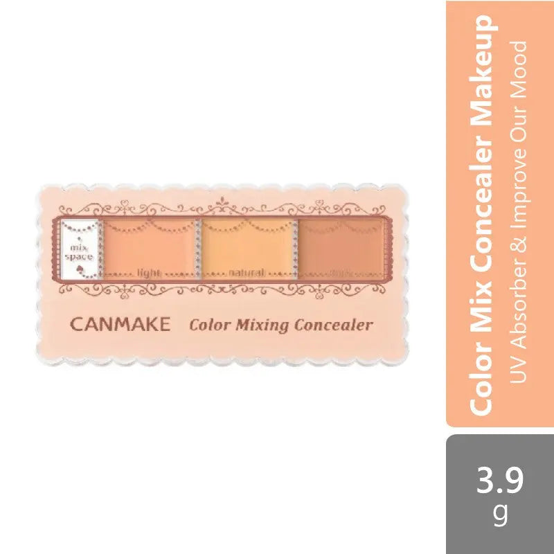 Canmake Color Mixing Concealer ( 01 Light Beige \ 02 Natural Beige \ 03 Orange Beige ) Canmake
