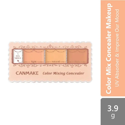 Canmake Color Mixing Concealer ( 01 Light Beige \ 02 Natural Beige \ 03 Orange Beige ) Canmake