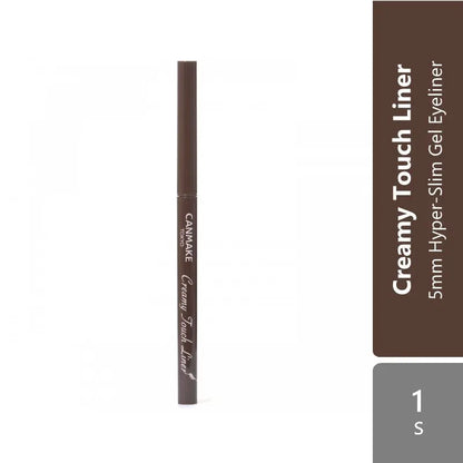 Canmake Creamy Touch Liner 01 Deep Black Canmake