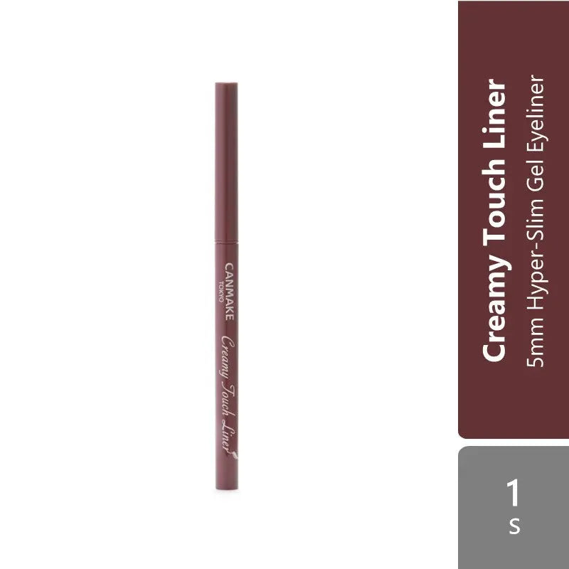 Canmake Creamy Touch Liner 01 Deep Black Canmake