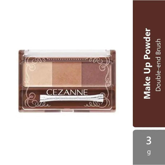 cezanne-nose-eyebrow-powder-01-camel-02-natural-double-end-brush product image 1