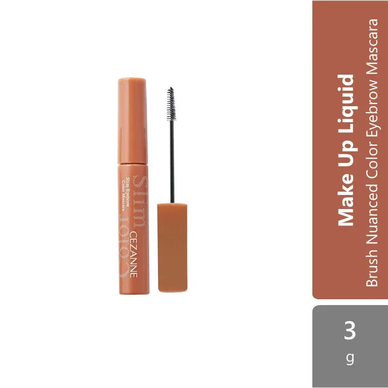 Cezanne Slim Eyebrow Color Mascara (C1/ C2/ C3) | Brush Nuanced Color Eyebrow Mascara Cezanne