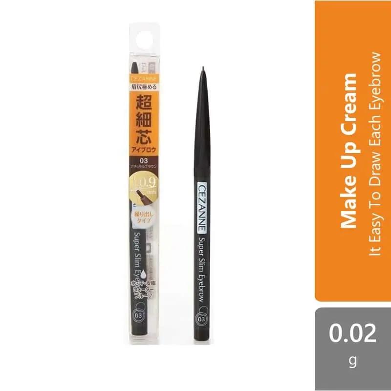 cezanne-super-slim-eyebrow-03-natural-brown-05-natural-gray-it-easy-to-draw-each-eyebrow product image 1