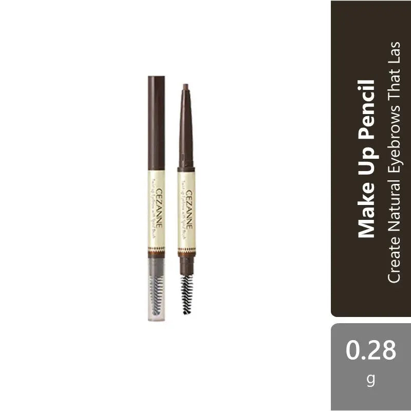 Cezanne Twist-up Eyebrow With Spiral Brush (01 Light Brown/02 Olive Brown/Brush 03 Natural Brown/05 Natural Gray) Xatramed