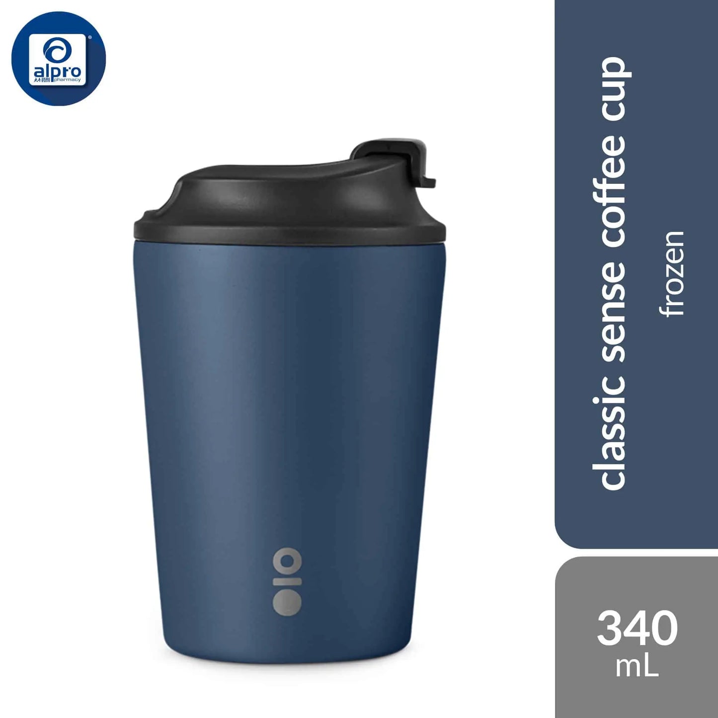 montigo-sense-coffee-cup-340ml-butter-cream-frozen-stone-grey-frozen-vacuum-insulation-to-retain-temperature product image 1