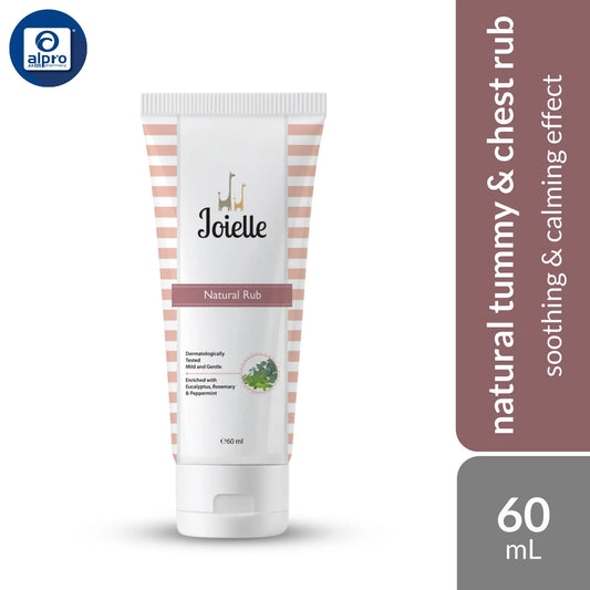 Joielle Natural Rub 60g | Enriched with Eucalyptus, Rosemary & Peppermint Joielle
